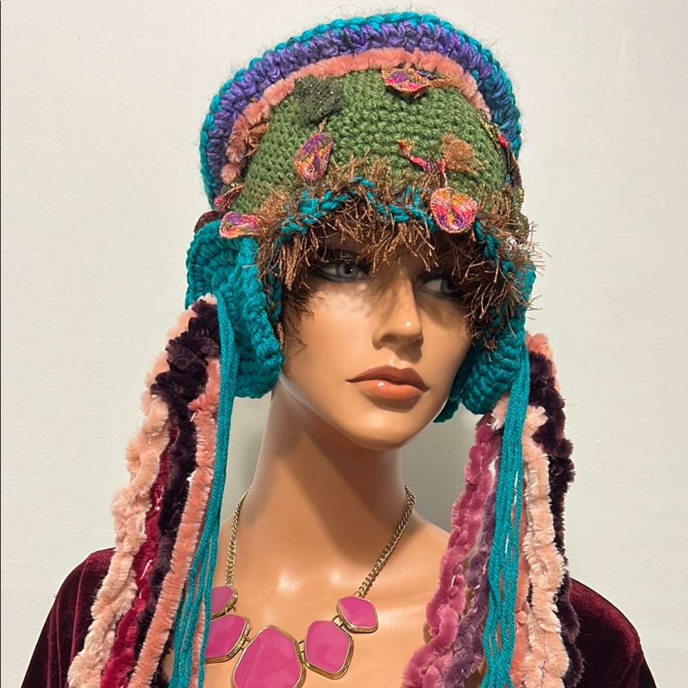 Colorful Handmade Crochet Hat